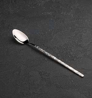 Ложка барная Magistro «Лин», h=21 см, цвет серебряный