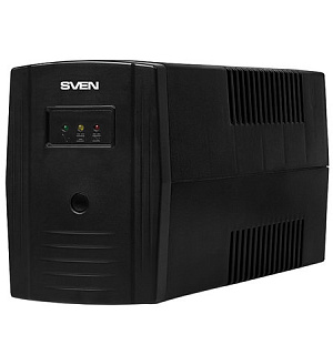 Источник бесперебойного питания SVEN Pro 800, 800VA (480W), 2 евророзетки, SV-013851