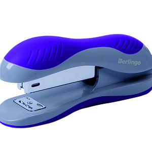 Степлер №24/6, 26/6 Berlingo "Office Soft" до 25л., пластиковый корпус, ассорти