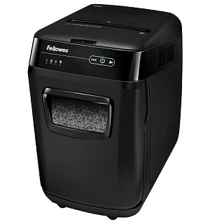 Уничтожитель (шредер) с автоподачей FELLOWES AUTOMAX 200M, 5 уровень секретности, 2x14 мм, 32 л, FS-46563