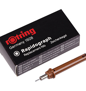 Пишущий элемент для рапидографа Rotring 0,5мм, картон. упаковка