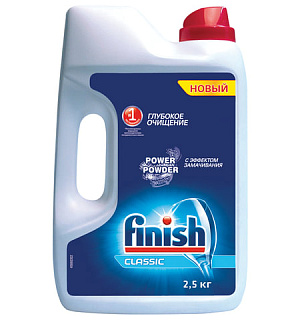 Порошок для мытья посуды в посудомоечных машинах 2,5 кг FINISH (Финиш), 3011485