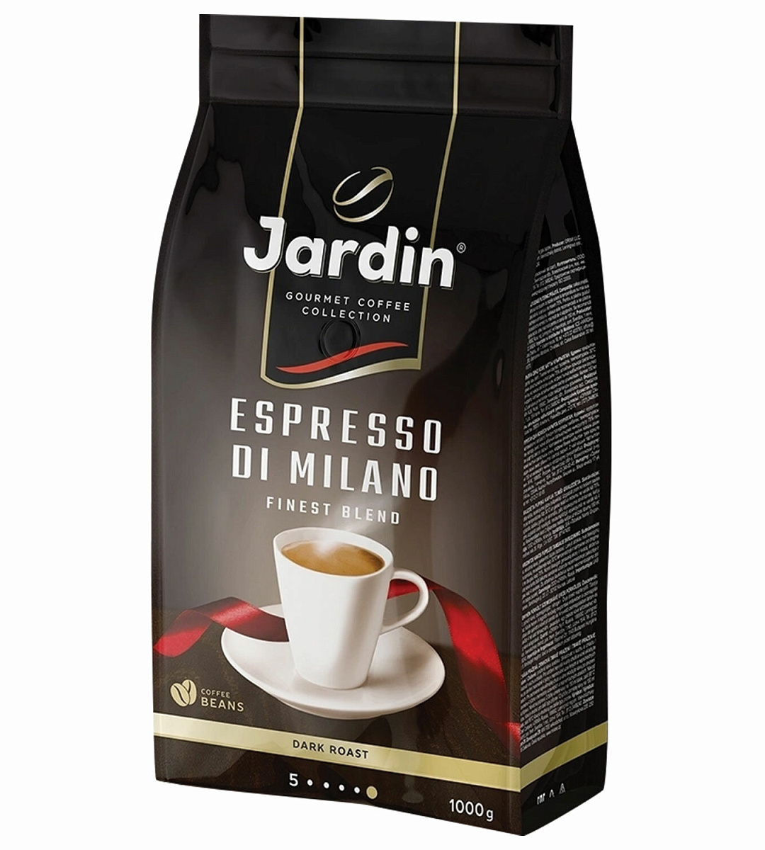 Кофе в зернах JARDIN (Жардин) "Espresso di Milano", натуральный, 1000 г, вакуумная упаковка, 1089-06-Н