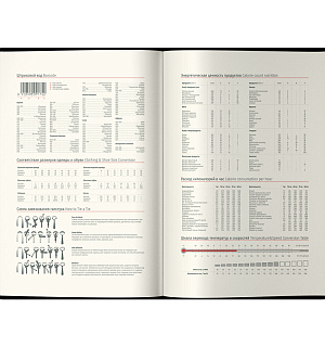 Ежедневник датированный 2023г., A5, 184л., кожзам, Berlingo "Instinct", черный/голубой, с резинкой