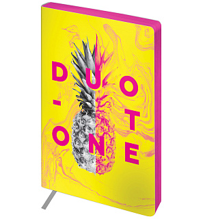 Записная книжка А5 80л. ЛАЙТ, кожзам, Greenwich Line "Urban. Yellow duotone", тон. блок, цв. срез