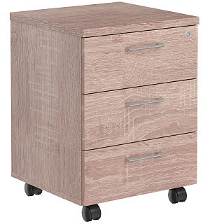 Тумба подкатная Skyland Xten/Дуб Сонома, 465*450*634, ХМС-3D