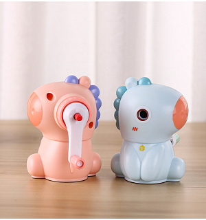 Точилка механическая BG "Tiny Peach", пластиковая коробка, персиковая