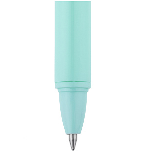 Ручка гелевая стираемая автоматическая MESHU "Cactus" синяя, 0,5мм, корпус ассорти