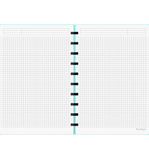 Бизнес-тетрадь В5+, 80л., Berlingo "Eclipse", клетка, на кольцах, с возм. замены блока, 80г/м2, пластик (полифом) обложка, линейка-закладка, красная