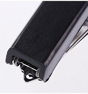 Мини-степлер №10 OfficeSpace до 7л., пластиковый корпус, черный