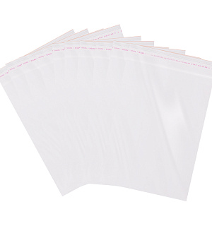 Пакет с клеевым краем OfficeSpace, 15*20+4см, БОПП, 25мкм