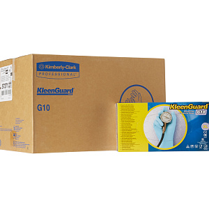 Перчатки нитриловые Kimberly-Clark "Kleenguard G10 Blue", XL, 0,12мм, 90шт.