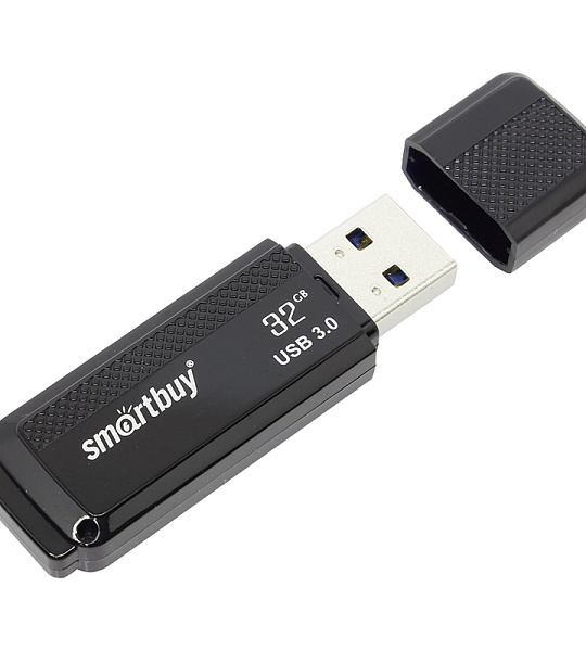 Память Smart Buy "Dock"  32GB, USB 3.0 Flash Drive, черный