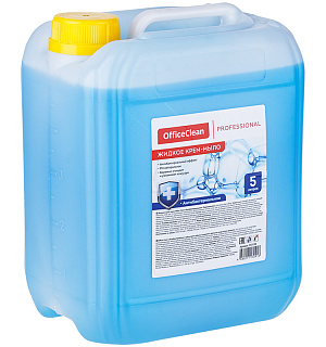 Мыло-крем жидкое OfficeClean Professional "Антибактериальное", нейтральное, канистра, 5л