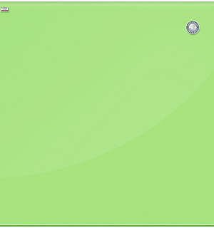 Доска стеклянная магнитно-маркерная 2х3 "Office", 45*45см, зеленая, маркер, 6 магнитов