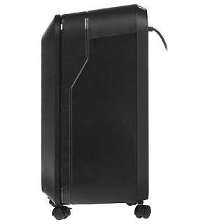 Уничтожитель (шредер) FELLOWES LX201, 5 уровень секретности, 2x12 мм, 12 листов, 22 л, черный, FS-50500