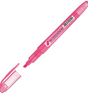 Текстовыделитель Crown "Multi Hi-Lighter" розовый, 1-4мм