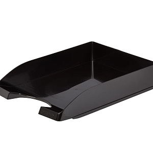 Лоток для бумаг Attache Line черный 340х255х63мм