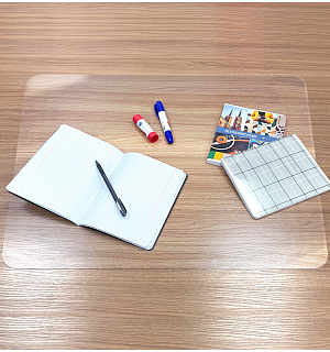 Настольное покрытие OfficeSpace 48*65см, прозрачное глянцевое