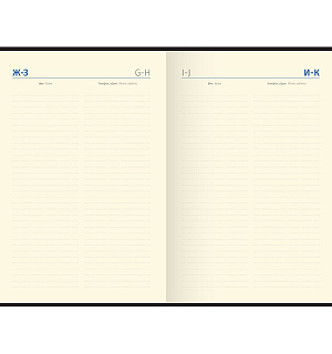 Ежедневник недатированный, A5, 160л., кожа, Delucci, гладкая кожа, золот. срез, черный