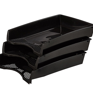 Лоток для бумаг Attache Economy, черный