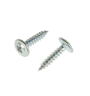 Саморез с прессшайбой 4.2х16, острый, цинк, в уп. 15 кг