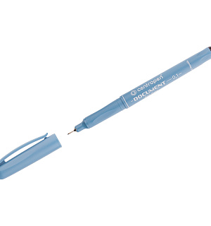 Ручка капиллярная Centropen "Document 2631" черная, 0,1мм