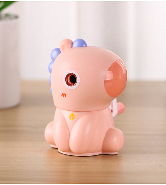 Точилка механическая BG "Tiny Peach", пластиковая коробка, персиковая