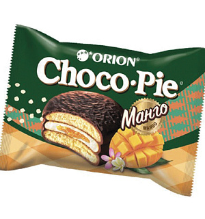 Печенье ORION "Choco Pie Mango" манго 360 г (12 штук х 30 г), О0000013010
