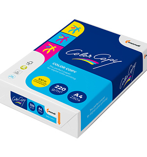 Бумага Color copy А4, 220г/м2, 250л., 161%