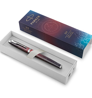 Ручка перьевая Parker "IM Special Edition Portal" черная, 0,8мм, подарочная упаковка