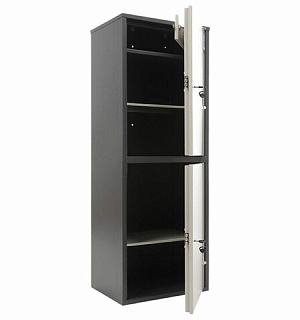 Шкаф металлический для документов AIKO "SL-125/2Т" ГРАФИТ, 1252х460х340 мм, 31 кг, сварной, S10799132502