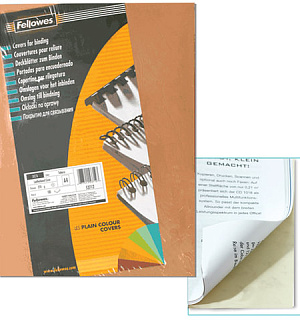 Обложки картонные для переплета А4, КОМПЛЕКТ 100 шт., тиснение под кожу, 250 г/м2, слоновая кость, FELLOWES, FS-53700