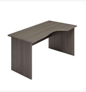 Стол письменный угловой правосторонний МФ Виско Стиль/Дуб шамони темный, 1400*900/700*750 (ПОД ЗАКАЗ)