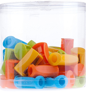 Точилка пластиковая ArtSpace 1 отверстие, ассорти