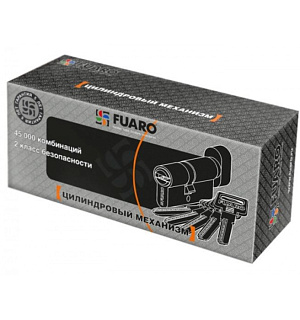 Цилиндровый механизм Fuaro R602/60 (25х10х25) AB, с вертушкой, 5 ключей, цвет бронза