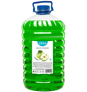 Мыло жидкое Vega "Яблоко", 5л, ПЭТ