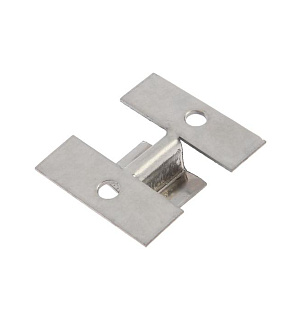 Крепеж ТУНДРА krep Краб Н2, КН2, нержавеющая сталь, 2 пазовых крыла 1 шт.