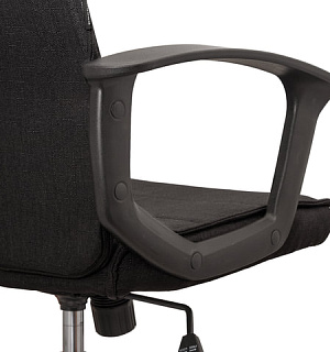 Кресло офисное BRABIX "Delta EX-520", ткань, черное, 531578
