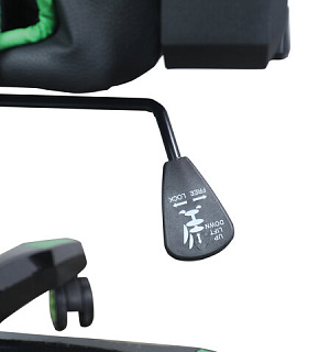 Кресло компьютерное BRABIX "GT Carbon GM-120", две подушки, экокожа, черное/зеленое, 531929