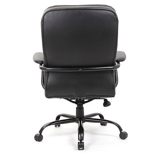 Кресло офисное BRABIX PREMIUM "Heavy Duty HD-001", усиленное, НАГРУЗКА до 200 кг, экокожа, 531015