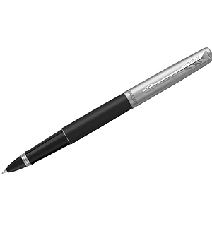 Ручка-роллер Parker "Jotter Bond Street Black CT" черная, 0,8мм, подарочная упаковка