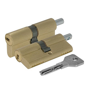 Цилиндровый механизм под вертушку CISA ASIX OE302-82.00, 70/25х10х35 мм, цвет латунь