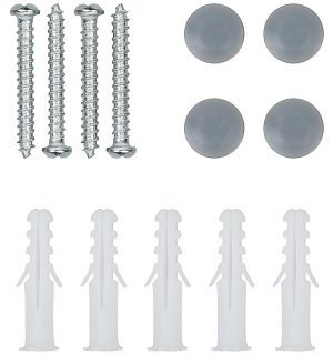 Доска магнитно-меловая OfficeSpace, 90*120см, алюминиевая рамка, полочка