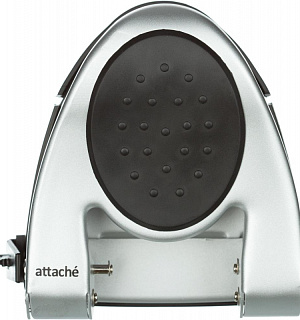 Дырокол ATTACHE 6730 до 30л., металл.,с лин.,с рез.вставкой,серебр.