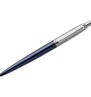 Ручка шариковая Parker "Jotter Royal Blue CT" синяя, 1,0мм, кнопочн., подарочная упаковка