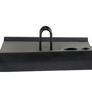 Подставка под календарь СТАММ, пластик, черный