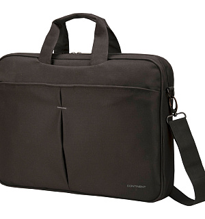 Сумка для ноутбука 17,3" Continent CC-018 BK полиэстер, нейлон, черный, 440*310*60мм