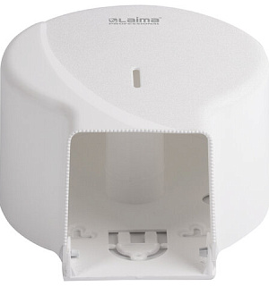 Диспенсер для туалетной бумаги LAIMA PROFESSIONAL ORIGINAL (Система T2), малый, белый, ABS, 605766