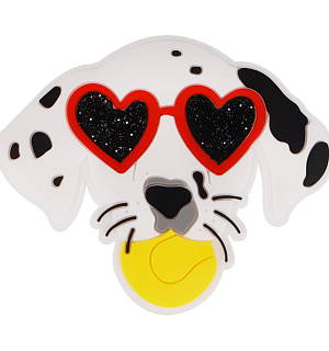 Точилка пластиковая "Кот и пес" 2 отверстия, блистер